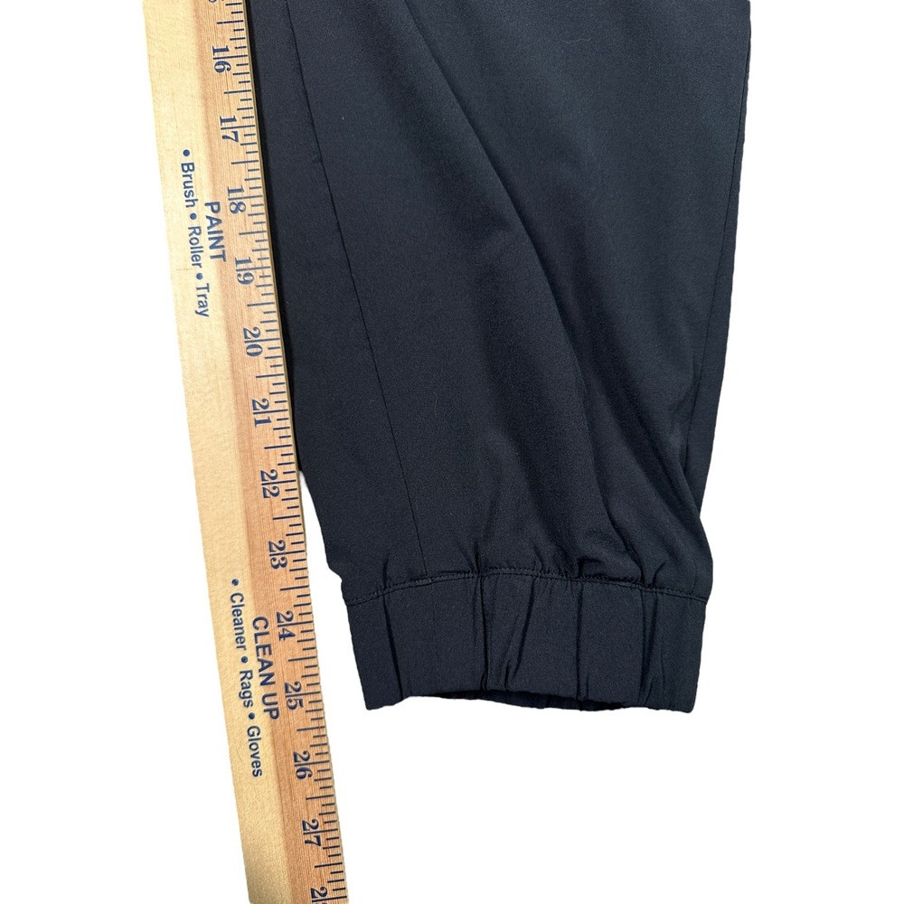 Athleta Brooklyn Jogger 10P Petite Black Lightweight Performance Athleisure - Picture 4 of 9